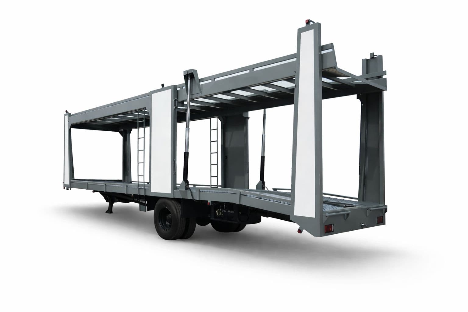 مقطورة نقل سيارات هيدروليكية متعددة الطوابق