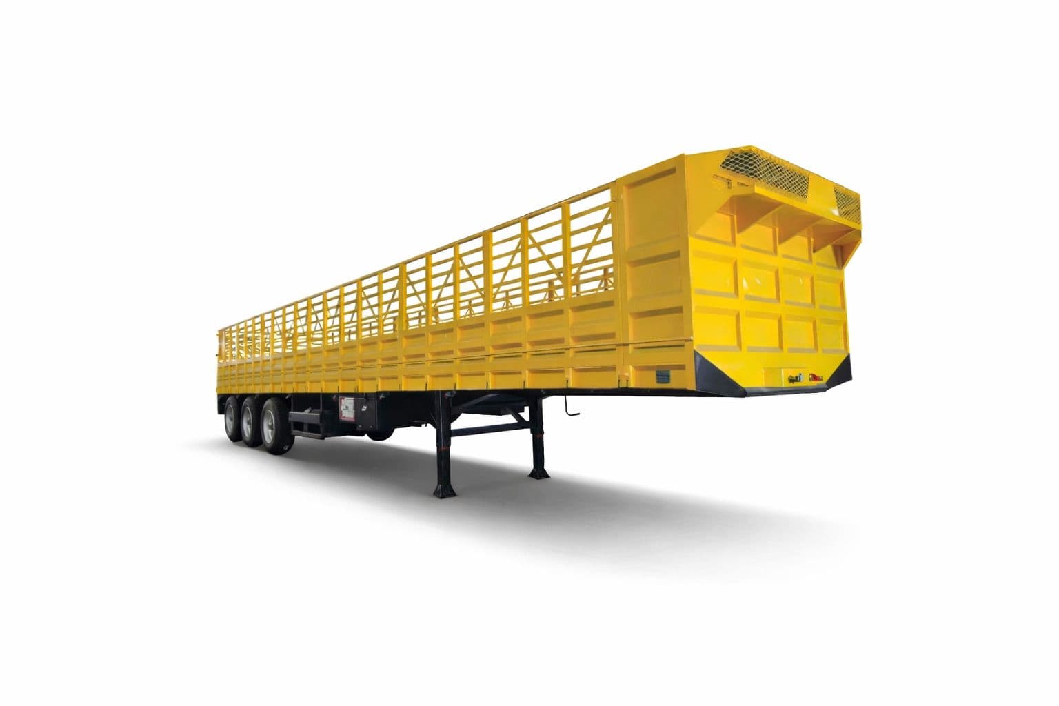 مقطورة شحن جانبية بجوانب مرتفعة